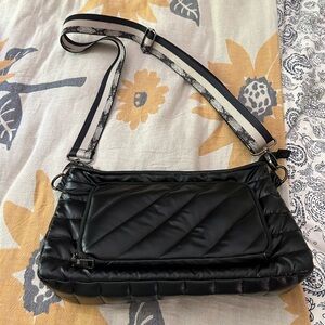 Think Royln black puffer bag